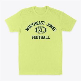 Northeast Jones High School Classic Football Classic Dad T-Shirt
