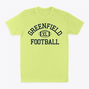 Greenfield High School Classic Football Classic Dad T-Shirt