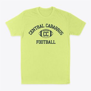 Central Cabarrus High School Classic Football Classic Dad T-Shirt