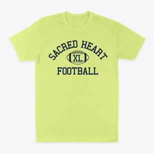 Sacred Heart Church Classic Football Classic Dad T-Shirt