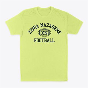 Xenia Nazarene Christian School Classic Football Classic Dad T-Shirt