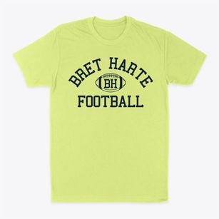 Bret Harte Intermediate School Classic Football Classic Dad T-Shirt