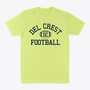 Del Crest Junior High School Classic Football Classic Dad T-Shirt