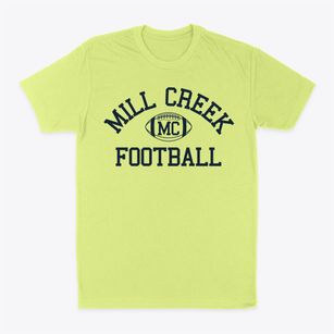 Mill Creek School Classic Football Classic Dad T-Shirt