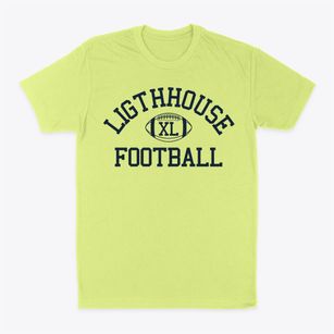 Ligthhouse Christian School Classic Football Classic Dad T-Shirt