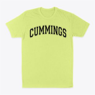 Cummings Elementary School Varsity Arch Classic Dad T-Shirt