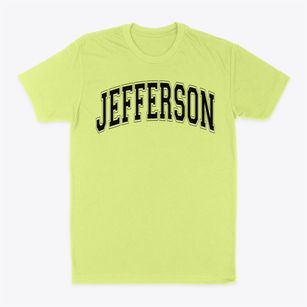 Jefferson High School Varsity Arch Classic Dad T-Shirt