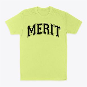 Merit School Varsity Arch Classic Dad T-Shirt