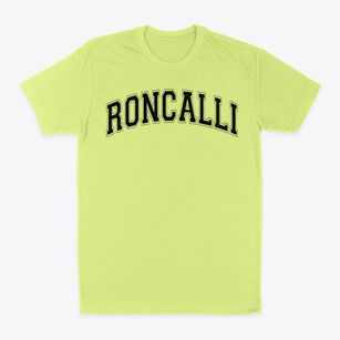Roncalli High School Varsity Arch Classic Dad T-Shirt