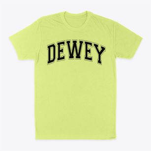Dewey Elementary School Varsity Arch Classic Dad T-Shirt