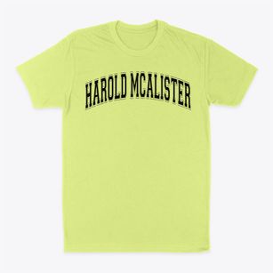 Harold Mcalister High School Varsity Arch Classic Dad T-Shirt