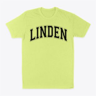 Linden High School Varsity Arch Classic Dad T-Shirt