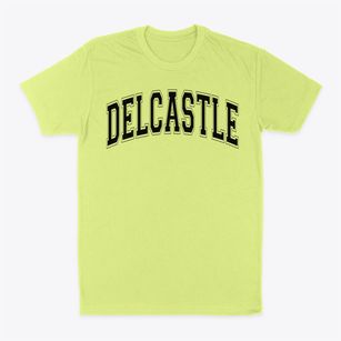 Delcastle Vo-tech High School Varsity Arch Classic Dad T-Shirt