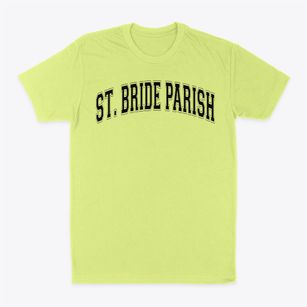 St Bride Parish Varsity Arch Classic Dad T-Shirt