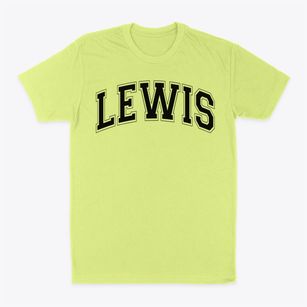 Lewis Elementary School Varsity Arch Classic Dad T-Shirt
