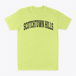 Scotchtown Hills Elementary School Varsity Arch Classic Dad T-Shirt