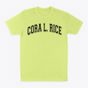 Cora L. Rice Elementary School Varsity Arch Classic Dad T-Shirt