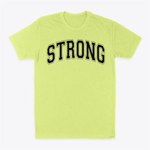 Strong High School Varsity Arch Classic Dad T-Shirt