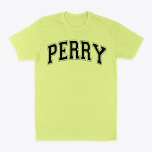 Perry Elementary School Varsity Arch Classic Dad T-Shirt