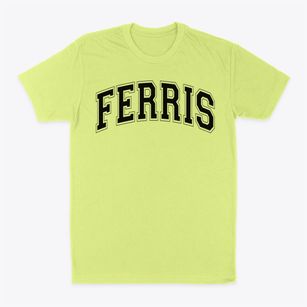 Ferris High School Varsity Arch Classic Dad T-Shirt