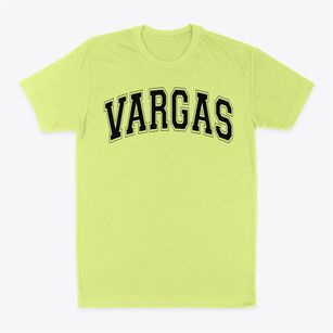 Vargas Elementary School Varsity Arch Classic Dad T-Shirt