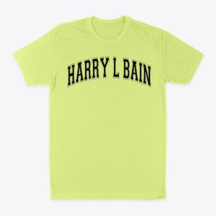 Harry L Bain School Varsity Arch Classic Dad T-Shirt