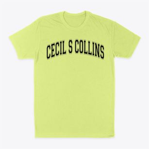 Cecil S Collins Elementary School Varsity Arch Classic Dad T-Shirt
