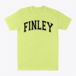 Finley Junior High School Varsity Arch Classic Dad T-Shirt