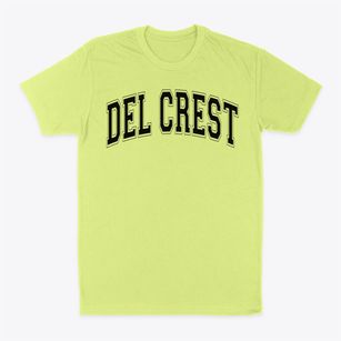 Del Crest Junior High School Varsity Arch Classic Dad T-Shirt