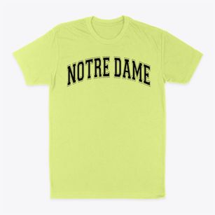 Notre Dame School Varsity Arch Classic Dad T-Shirt