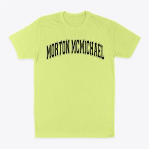 Morton Mcmichael Elementary School Varsity Arch Classic Dad T-Shirt