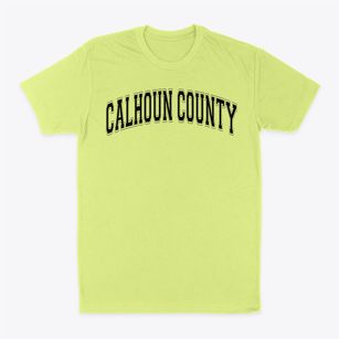 Calhoun County High School Varsity Arch Classic Dad T-Shirt