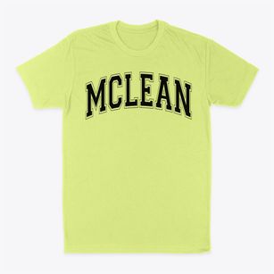 Mclean High School Varsity Arch Classic Dad T-Shirt