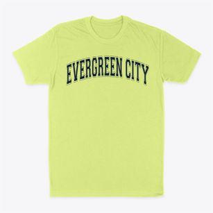 Evergreen City School Varsity Arch Classic Dad T-Shirt