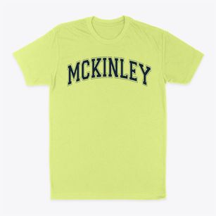 Mckinley Elementary School Varsity Arch Classic Dad T-Shirt