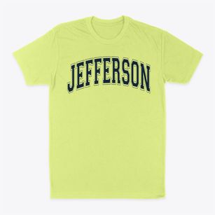 Jefferson Elementary School Varsity Arch Classic Dad T-Shirt