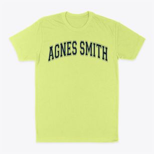 Agnes Smith Elementary School Varsity Arch Classic Dad T-Shirt
