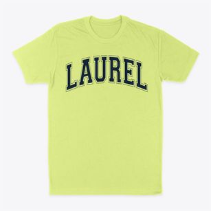 Laurel Elementary School Varsity Arch Classic Dad T-Shirt