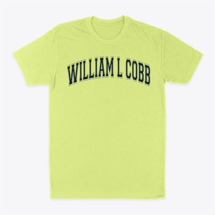 William L Cobb Elementary School Varsity Arch Classic Dad T-Shirt
