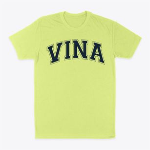 Vina School Varsity Arch Classic Dad T-Shirt