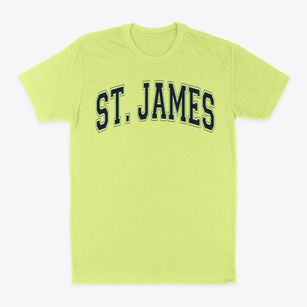 Saint James Catholic School Varsity Arch Classic Dad T-Shirt