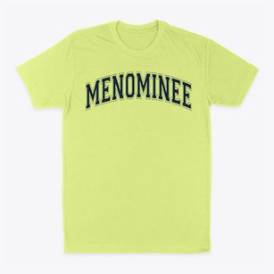 Menominee Elementary School Varsity Arch Classic Dad T-Shirt