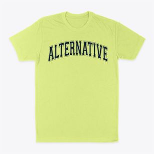 Alternative High School Varsity Arch Classic Dad T-Shirt