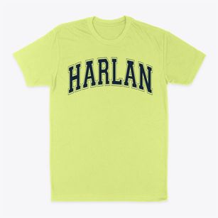 Harlan Elementary School Varsity Arch Classic Dad T-Shirt