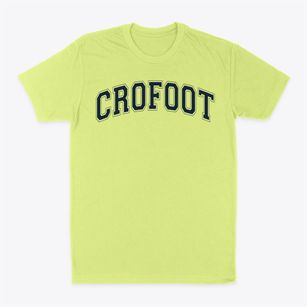 Crofoot Elementary School Varsity Arch Classic Dad T-Shirt