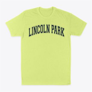 Lincoln Park Mona Shores Elementary Varsity Arch Classic Dad T-Shirt