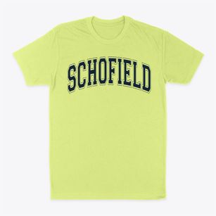 Schofield Elementary School Varsity Arch Classic Dad T-Shirt