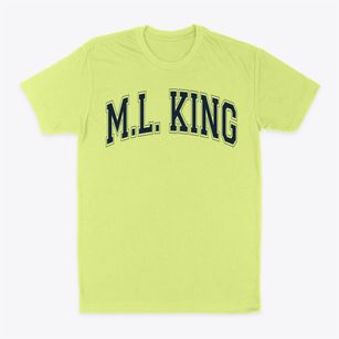 M.l. King Magnet Elementary School Varsity Arch Classic Dad T-Shirt