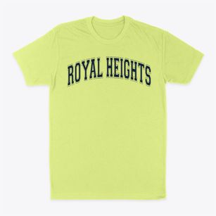 Royal Heights Elementary School Varsity Arch Classic Dad T-Shirt