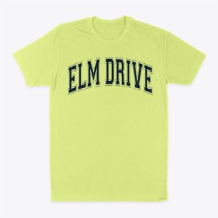 Elm Drive Elementary School Varsity Arch Classic Dad T-Shirt